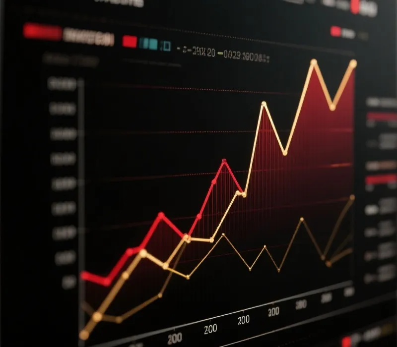 走勢訊號與數據分析圖像